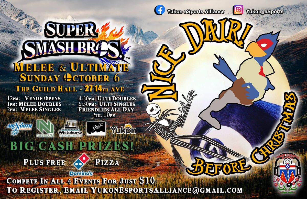 Nice Dair Before Christmas: Super Smash Bros. Ultimate & Melee eSports Monthly