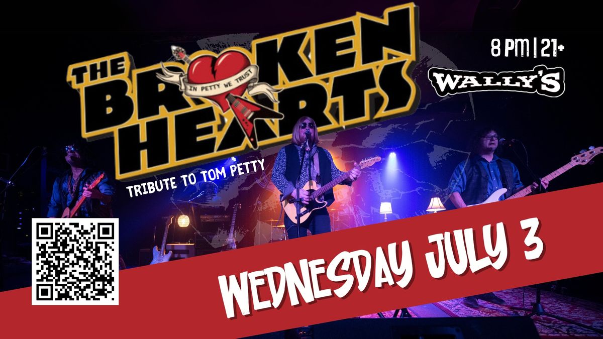 The Broken Hearts: Tribute To Tom Petty Coming To Wally's On Hampton Beach, NH