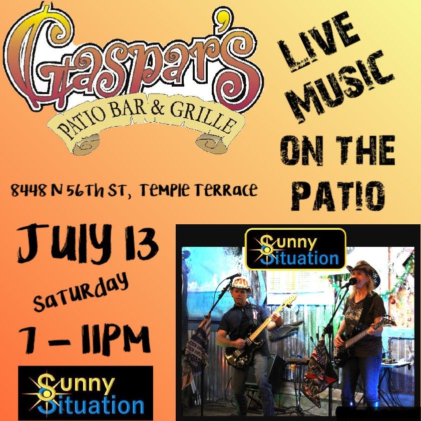 Sunny Situation at Gaspar's Patio Bar and Grille