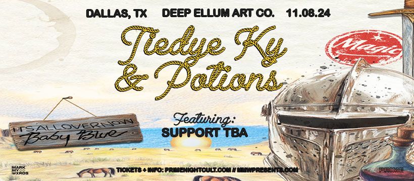 Tiedye Ky & Potions on 11\/8 at Deep Ellum Art Co