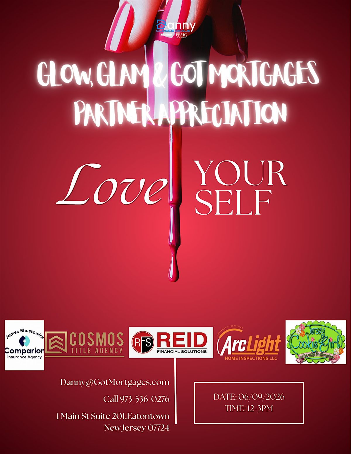 Glow, Glam, Got Mortgages Realtor Appreciation Event