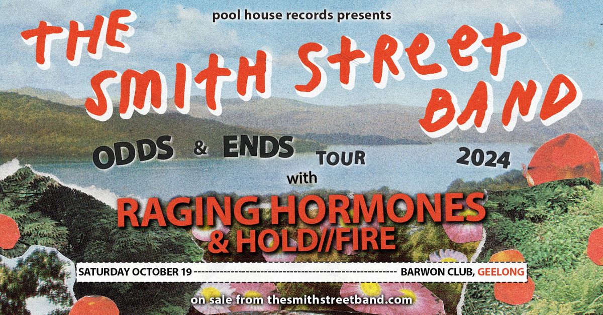 The Smith Street Band & Raging Hormones at The Barwon Club, Geelong