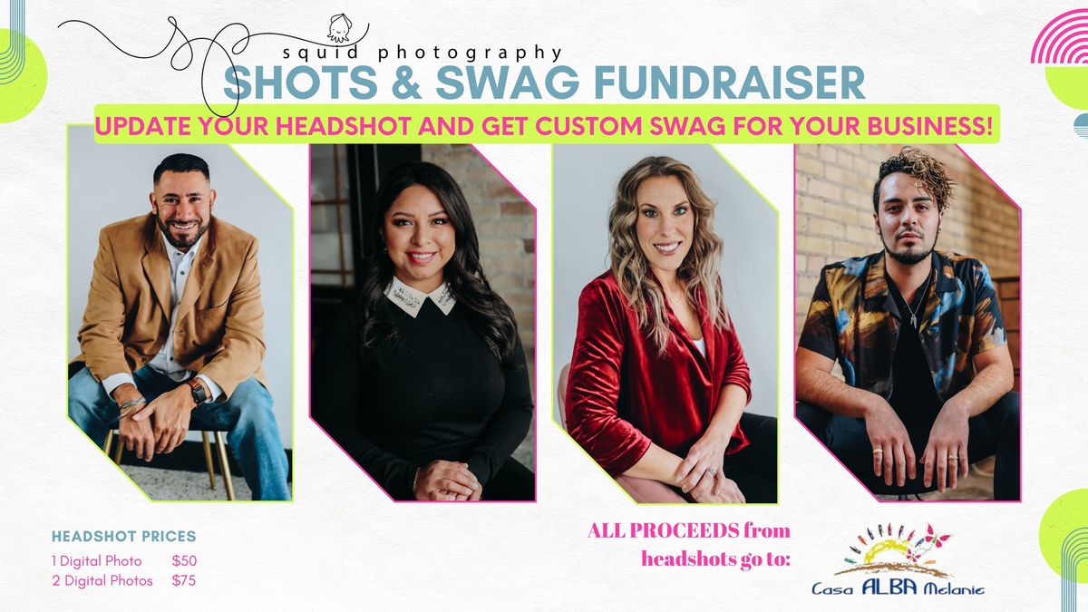 Snap, Sip & Swag Social - Headshots for Charity 