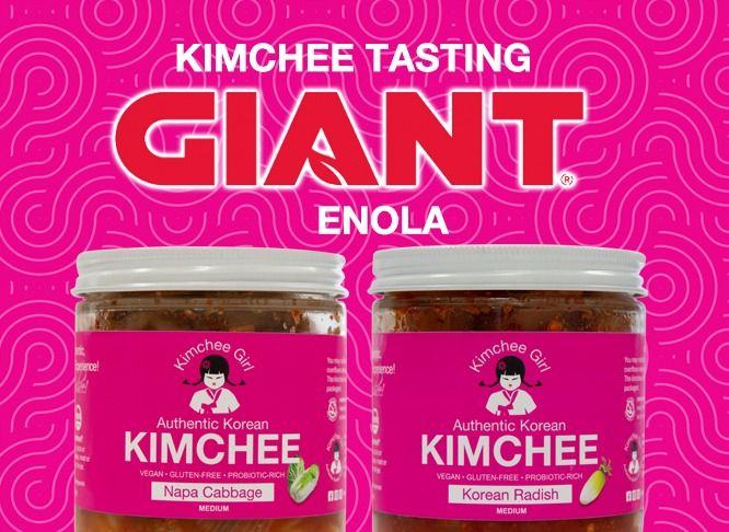 GIANT Enola - KIMCHEE TASTING