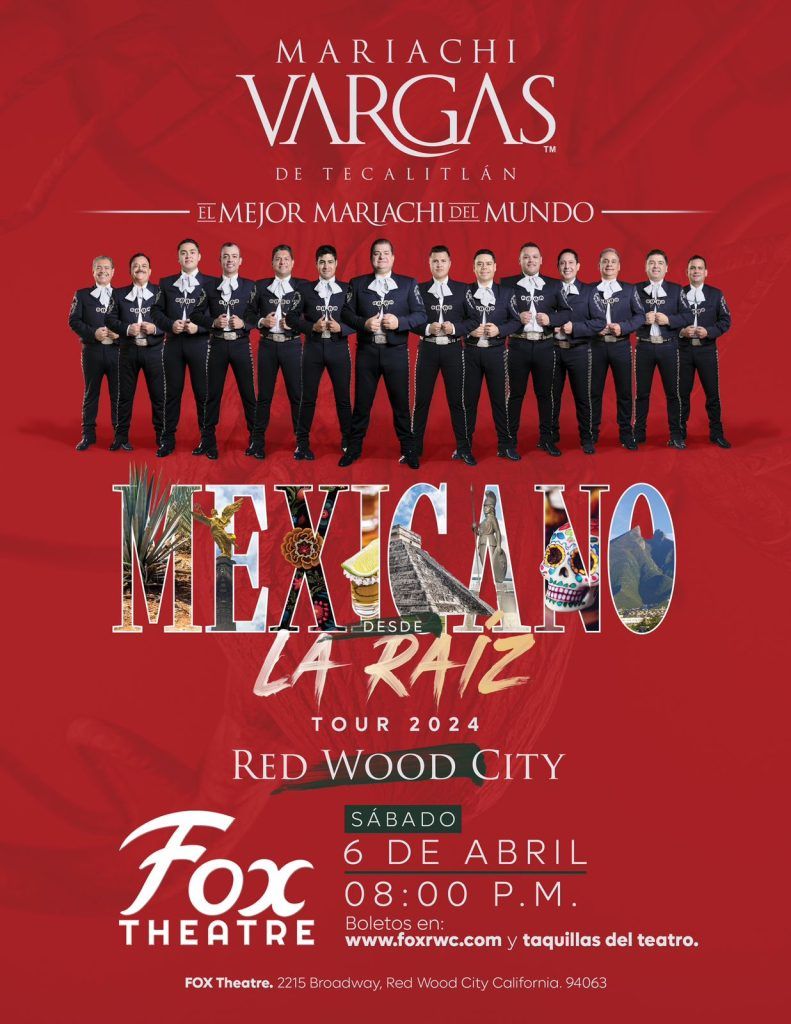 Mariachi Vargas De Tecalitlan at Fox Theatre Redwood City