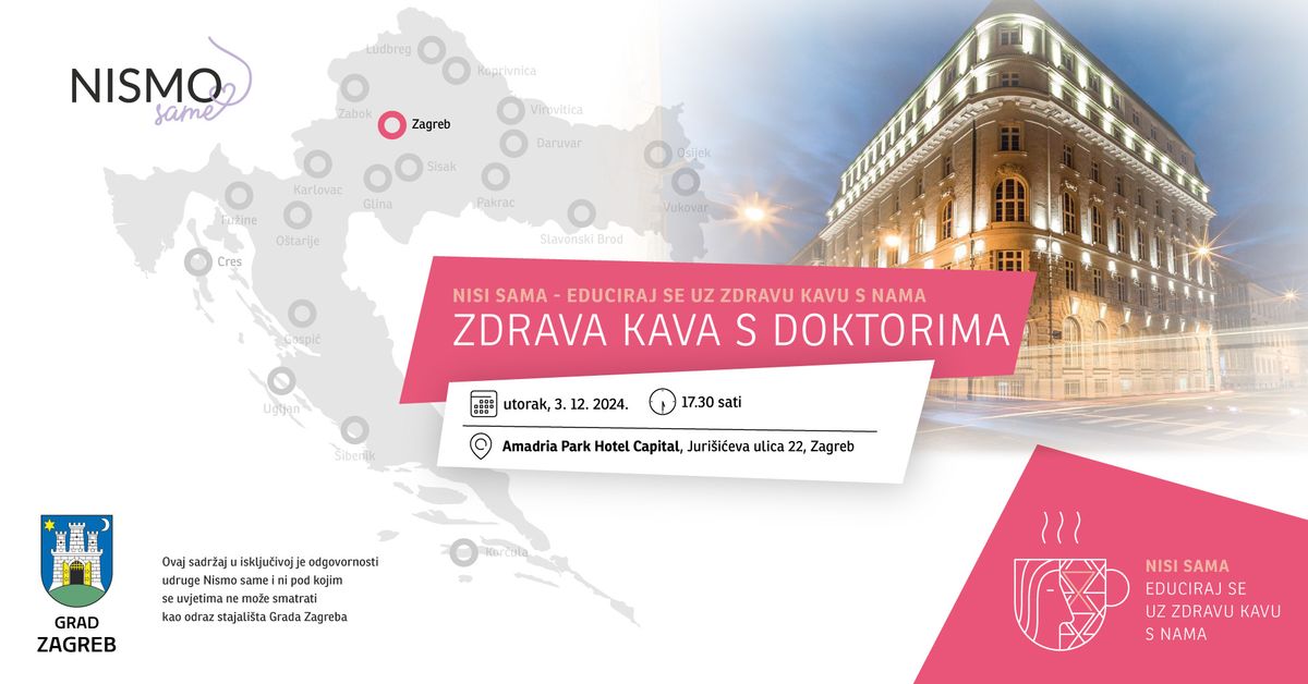 Zdrava kava s doktorima u Zagrebu