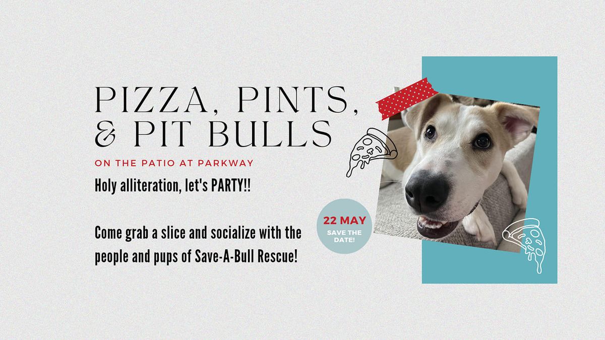 pizza, pints, and pit bulls