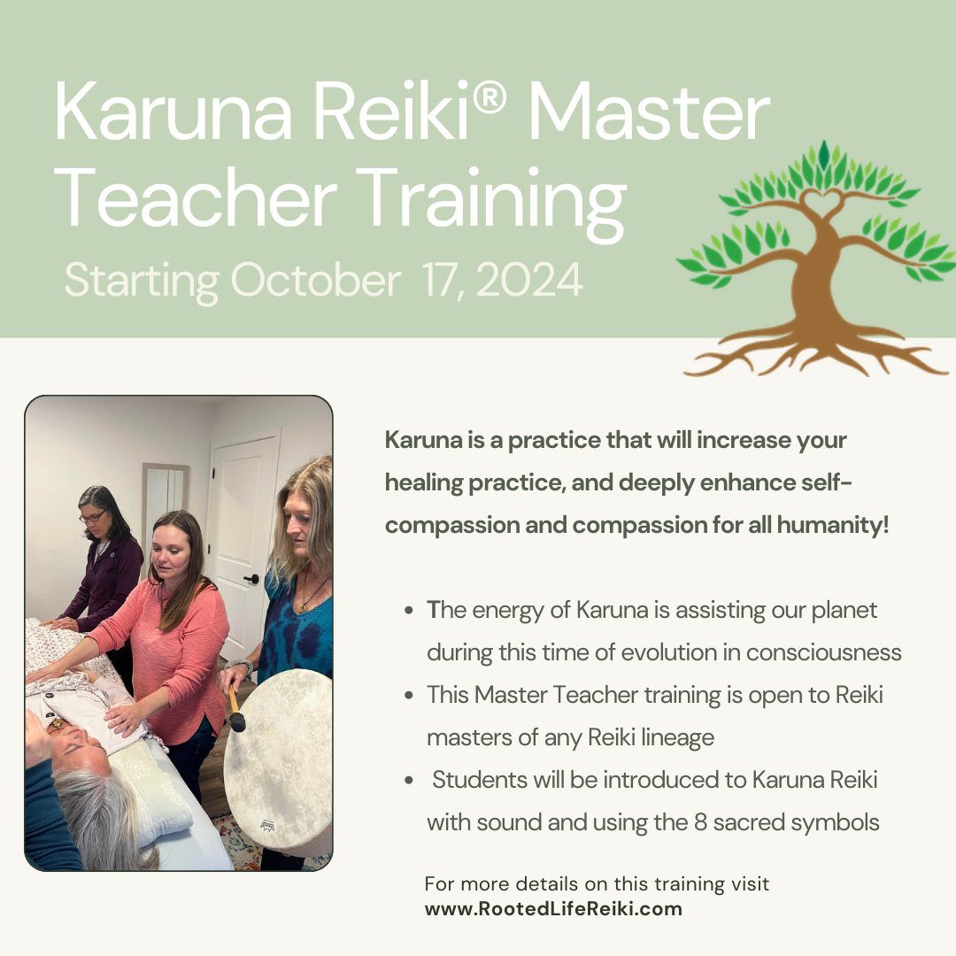 Karuna Reiki\u00ae Master Teacher Training