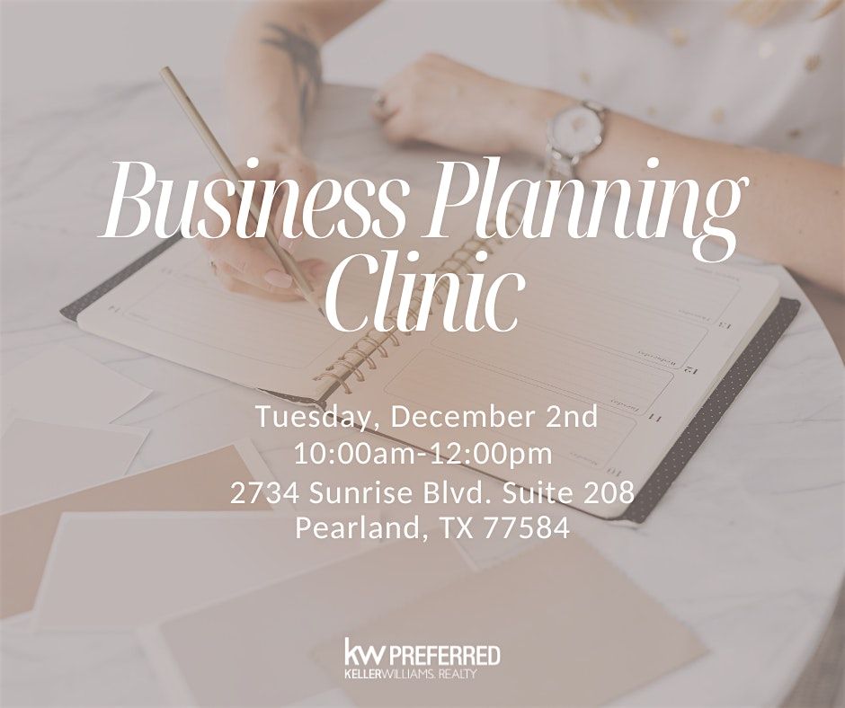 Business Planning Clinic