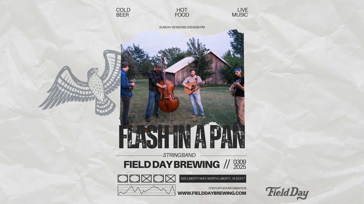 Flash in a Pan Live at Field Day Brewing