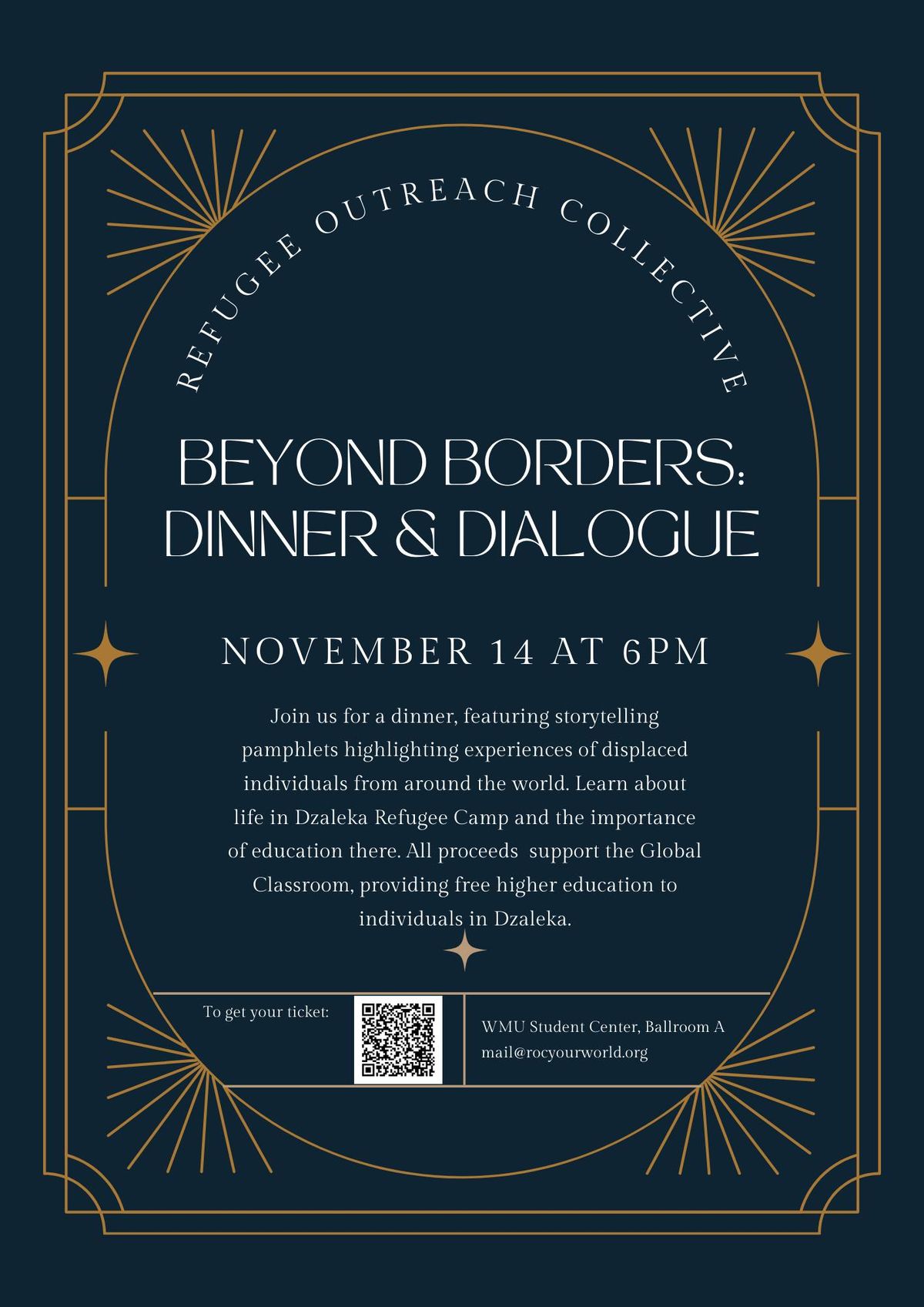 Refugee Outreach Collective\u2019s Dinner Event