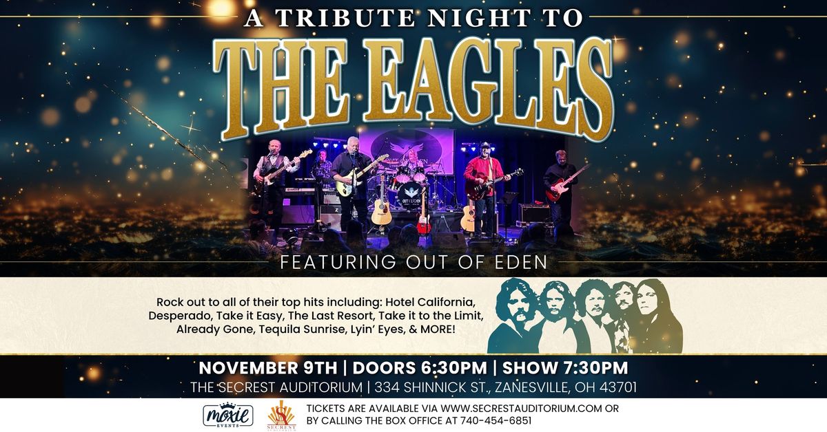 A Tribute Night to The Eagles - Zanesville, OH