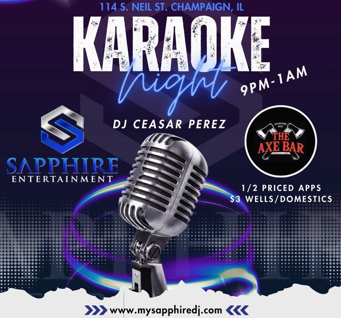Karaoke @ The Axe Bar 