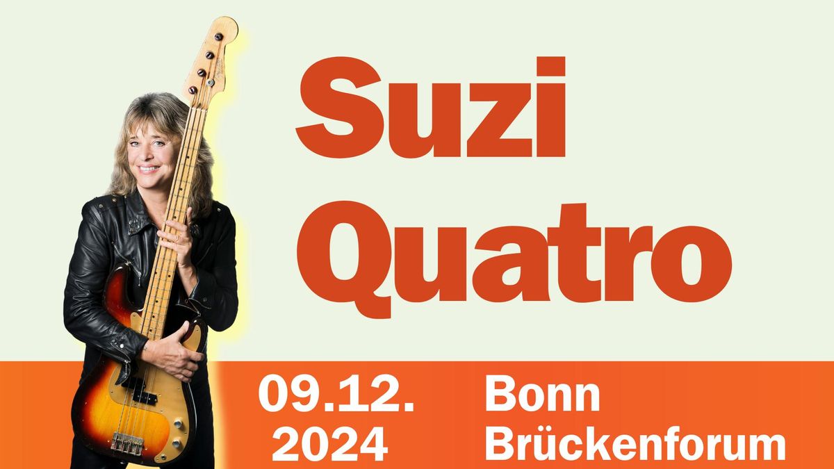 SUZI QUATRO - 09.12.24 - BONN BR\u00dcCKENFORUM