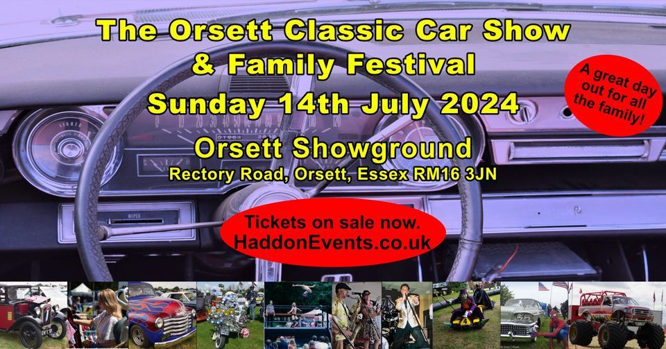 Orsett Classic Car & Family Festival 2024