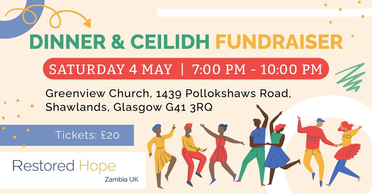 Dinner & Ceilidh Fundraiser (Restored Hope Zambia UK)