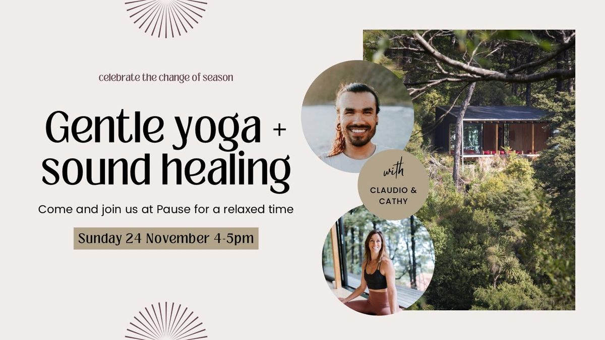 Gentle Yoga and Sound Healing Event