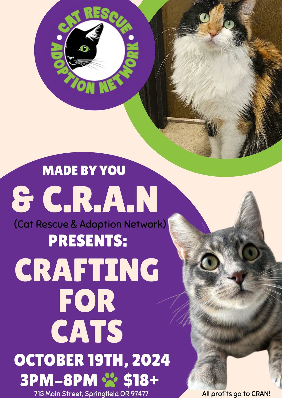 Crafting for CRAN: A Cat\/Kitten Fundraiser