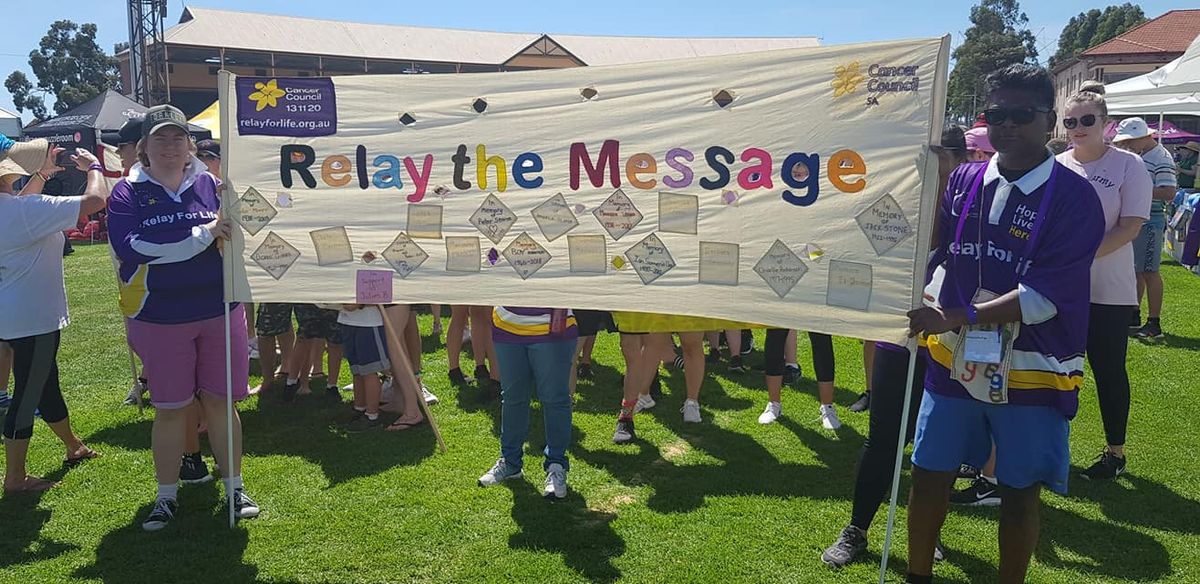 Adelaide Central Relay for Life - Team Relay the Message