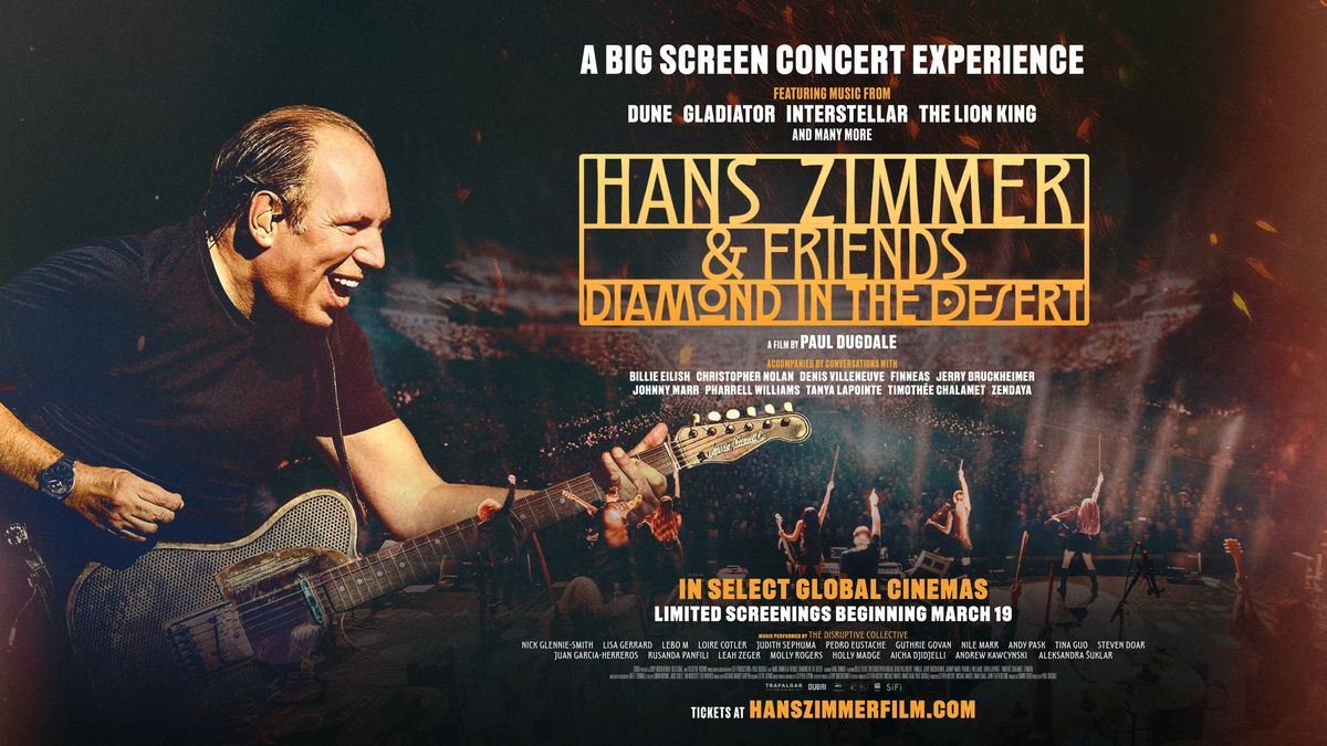 Hans Zimmer & Friends: Diamond in the Desert | 19.03 p\u00e5 Lagunen kino