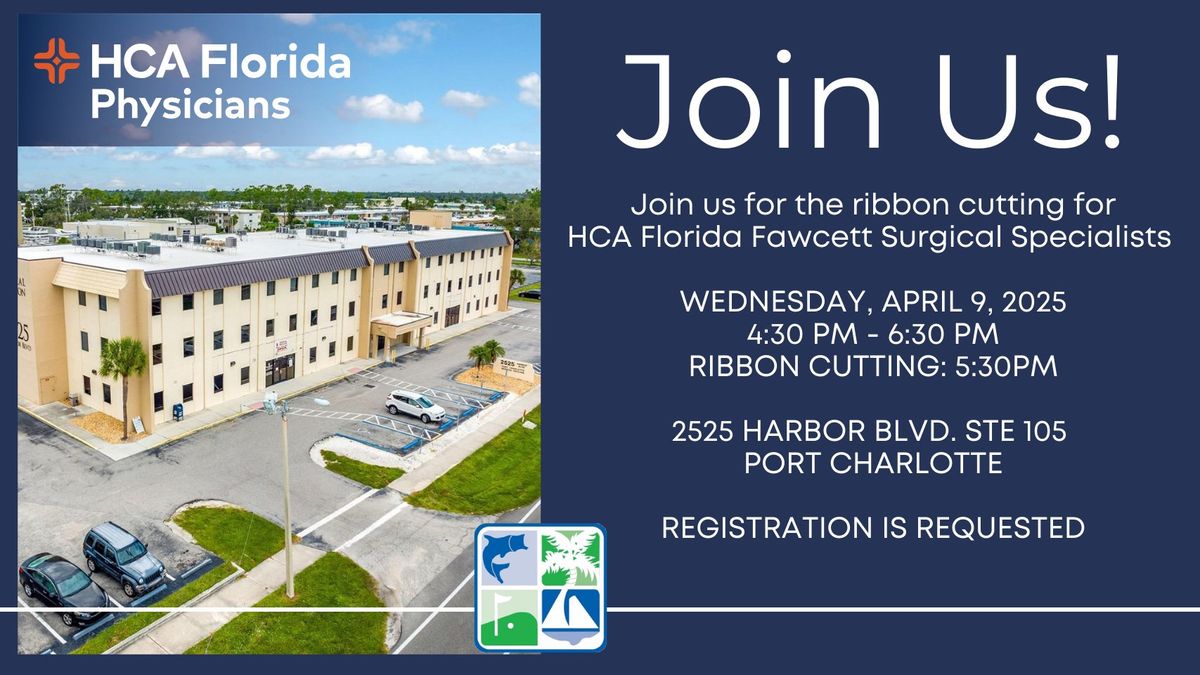 HCA Florida Fawcett Surgical Specialists Ribbon Cutting