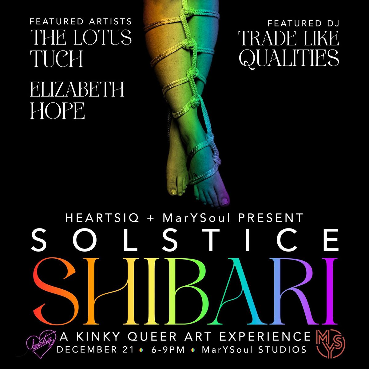 Solstice Shibari: Presented By Heartsiq & Mar Y Soul 