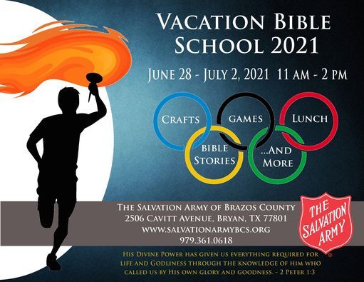 Vacation Bible School 2021, The Salvation Army Bryan College Station 