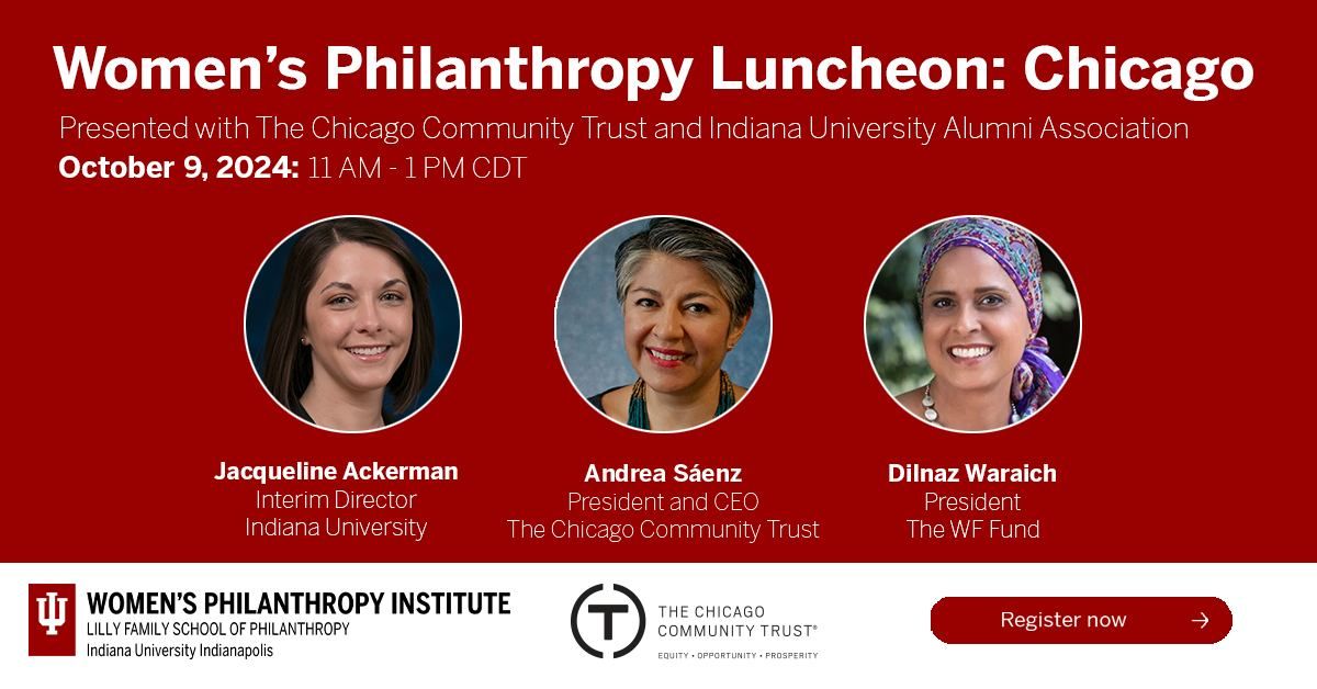 IU Women's Philanthropy Institute Luncheon Chicago