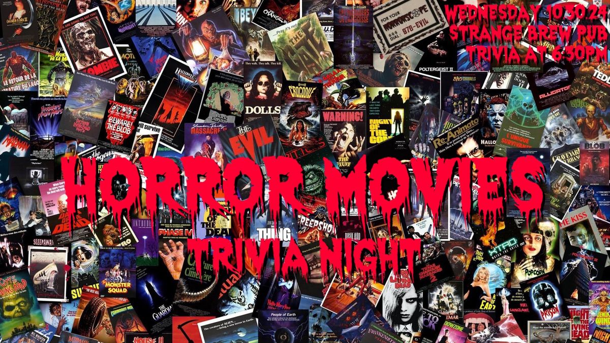 Horror Movies Trivia Night 