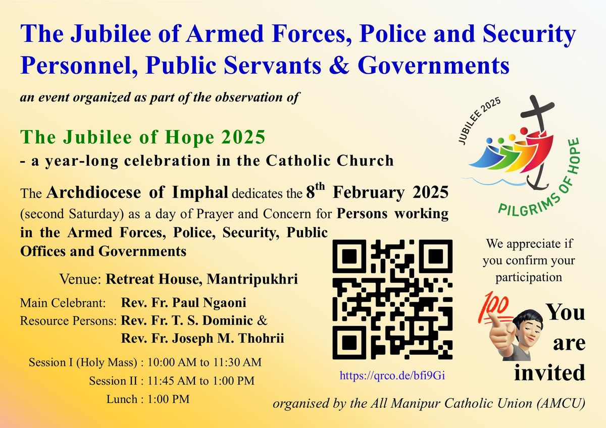 The Jubilee of Armed Forces, Police and Security Personnel,  Public Servants & Governments