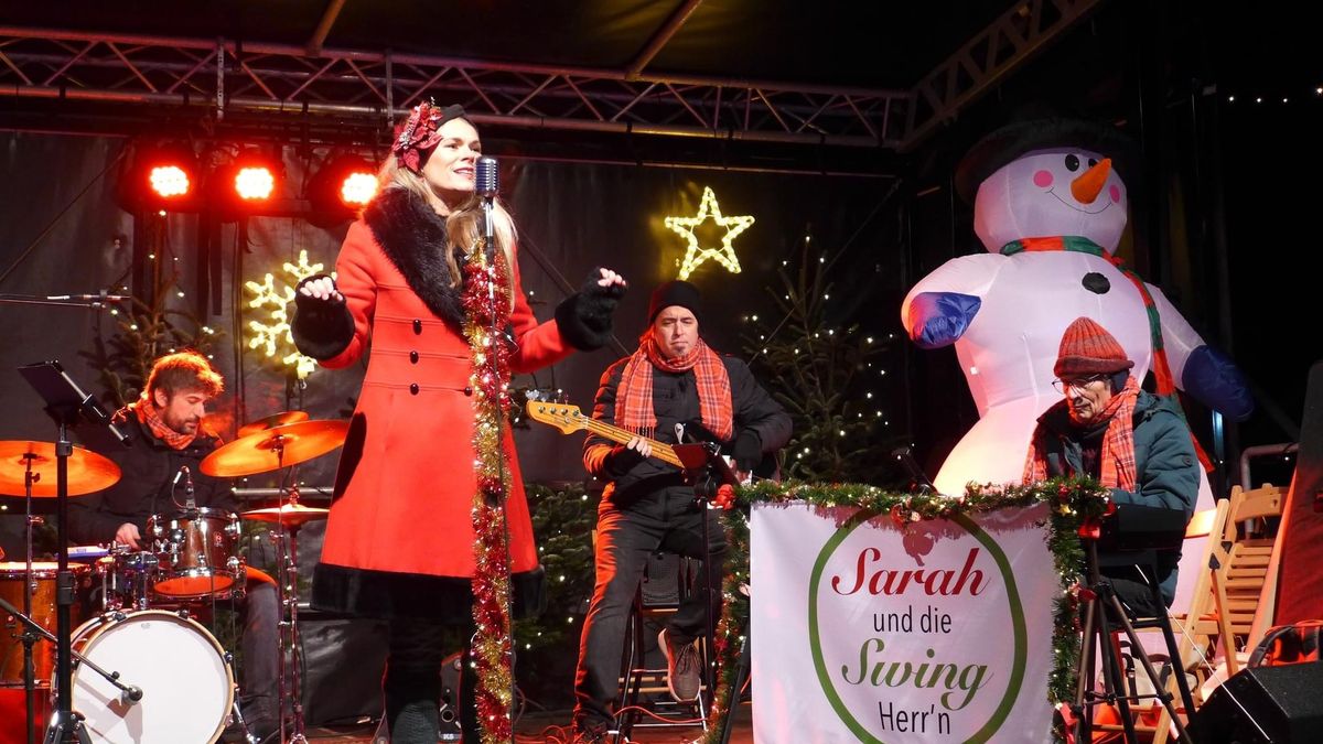 Sarah & die Swing Herr'n - Weihnachtsmarkt Eisenberg