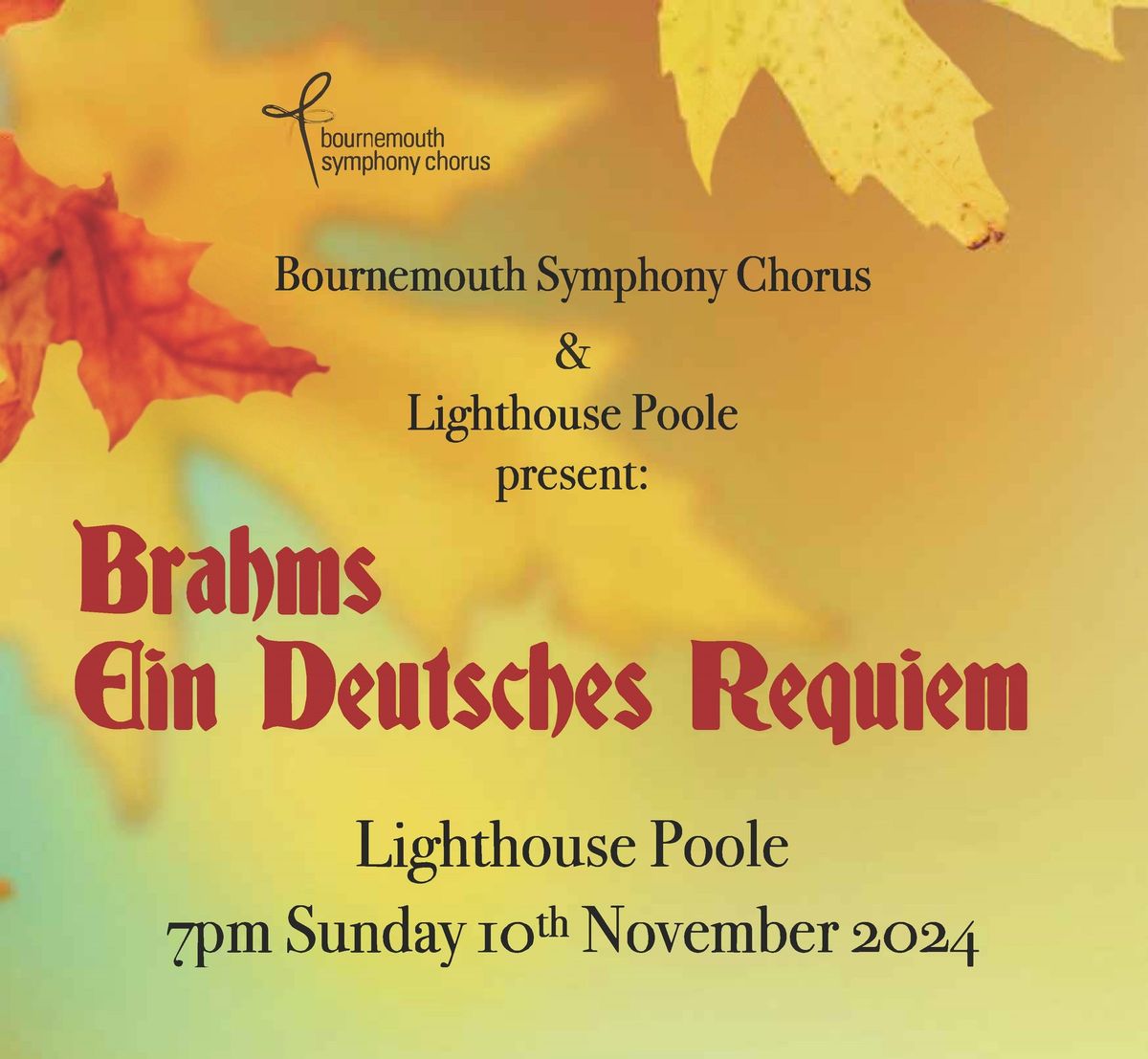 Brahms Ein Deutsches Requiem