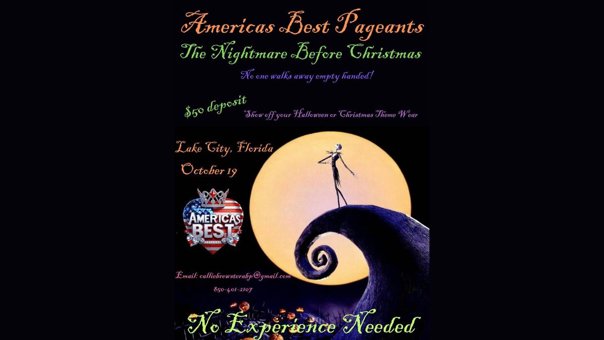 Americas Best Pageants - The Nightmare Before Christmas