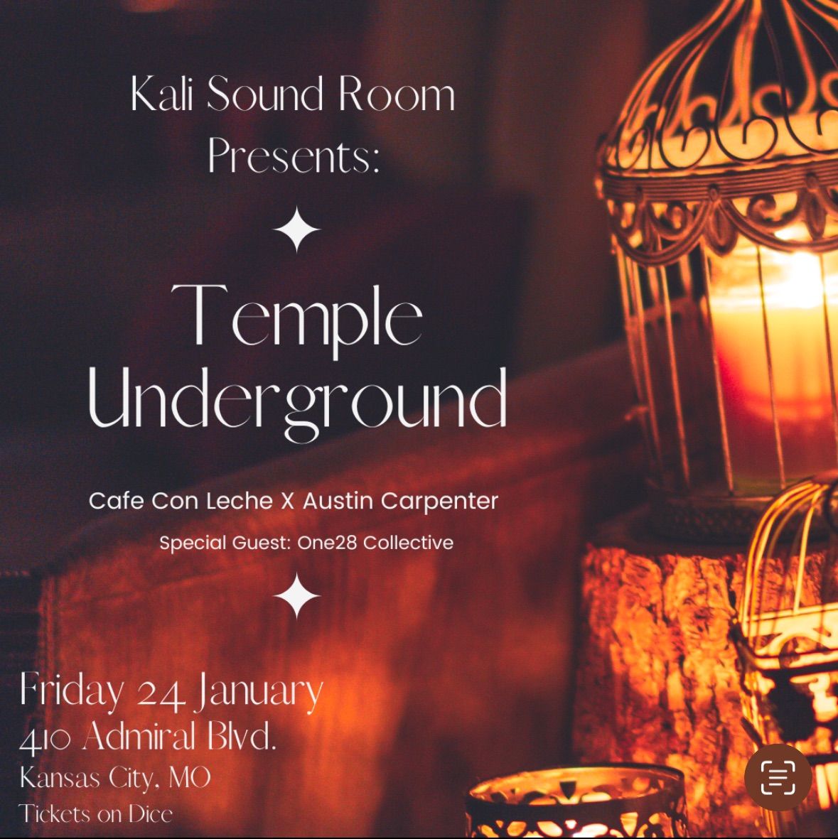 Temple Underground w\/ Austin Carpenter & Cafe Con Leche