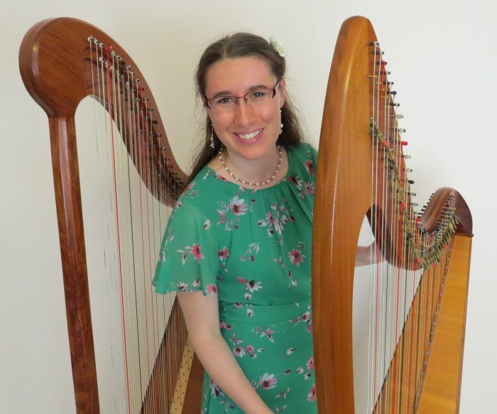 NZ Music Month at the Library: Tiffany Baker Plays the Harp
