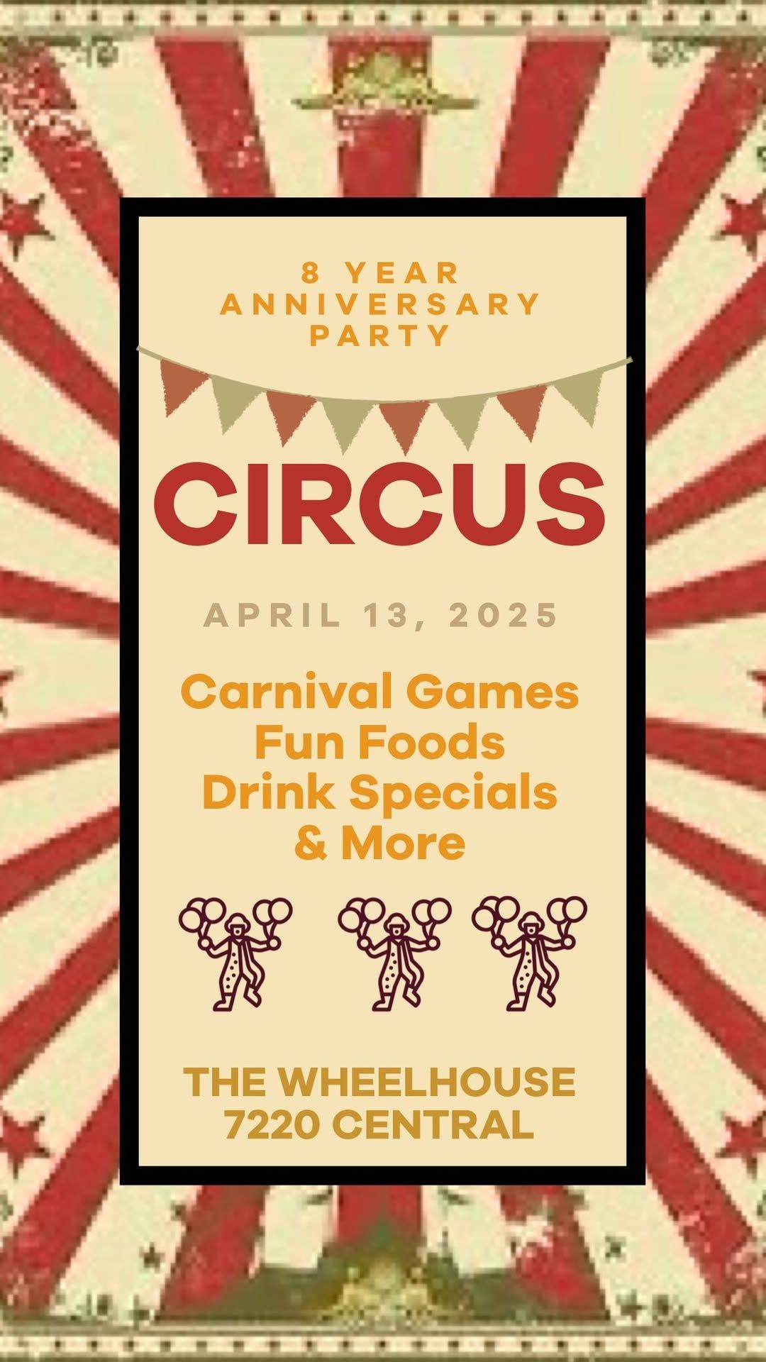 8 year anniversary of this circus \ud83c\udfaa 