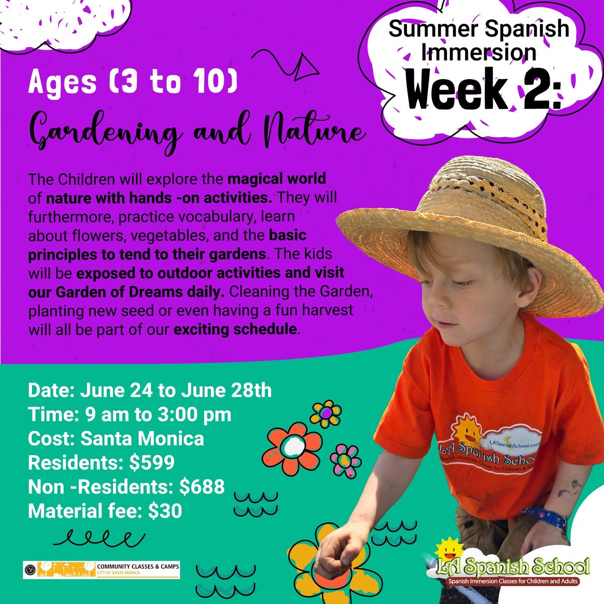 Summer Spanish Immersion Camps (Week 2)