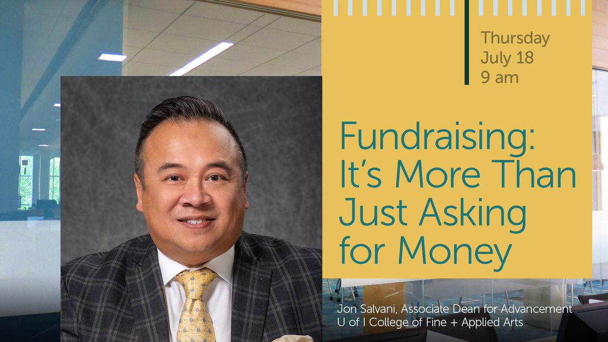 Fundraising: It's More Than Just Asking for Money
