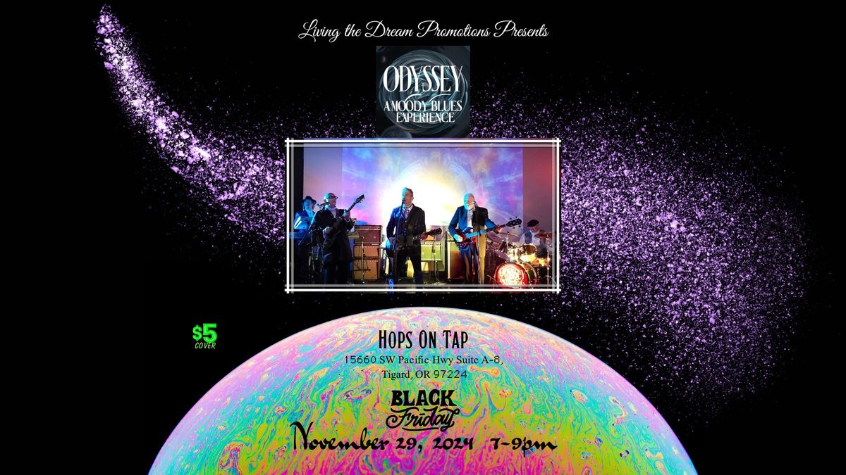 Odyssey- A Moody Blues Experience at Hops On Tap 11-29-24