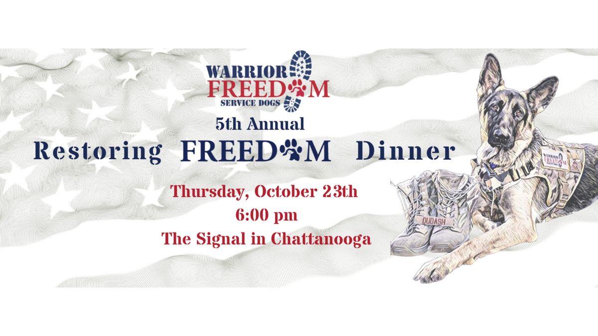 5th Annual Restoring Freedom Dinner