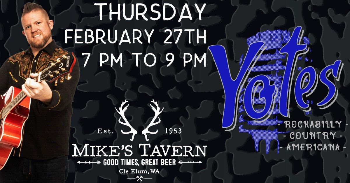 Yotes - Rockabilly, Country, and Americana - Mike's Tavern