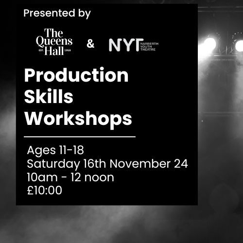 Production Skills Workshop | Lighting Design | Age 11-18