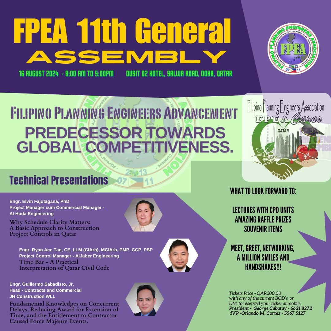 11th Filipino Planning Engineers Association General Assembly