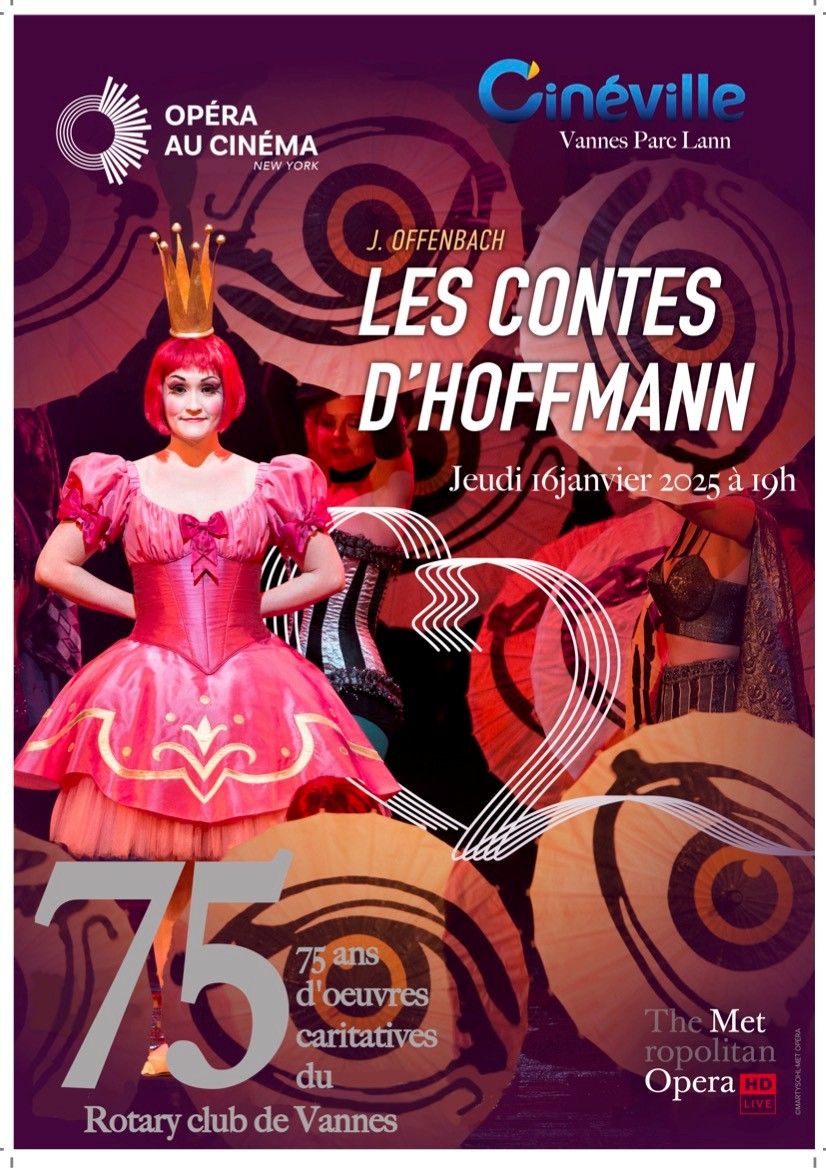 16\/01 - Soir\u00e9e sp\u00e9ciale: "LES CONTES D'OFFENBACH" - Soir\u00e9e Op\u00e9ra Rotary Club de Vannes \ud83c\udfad