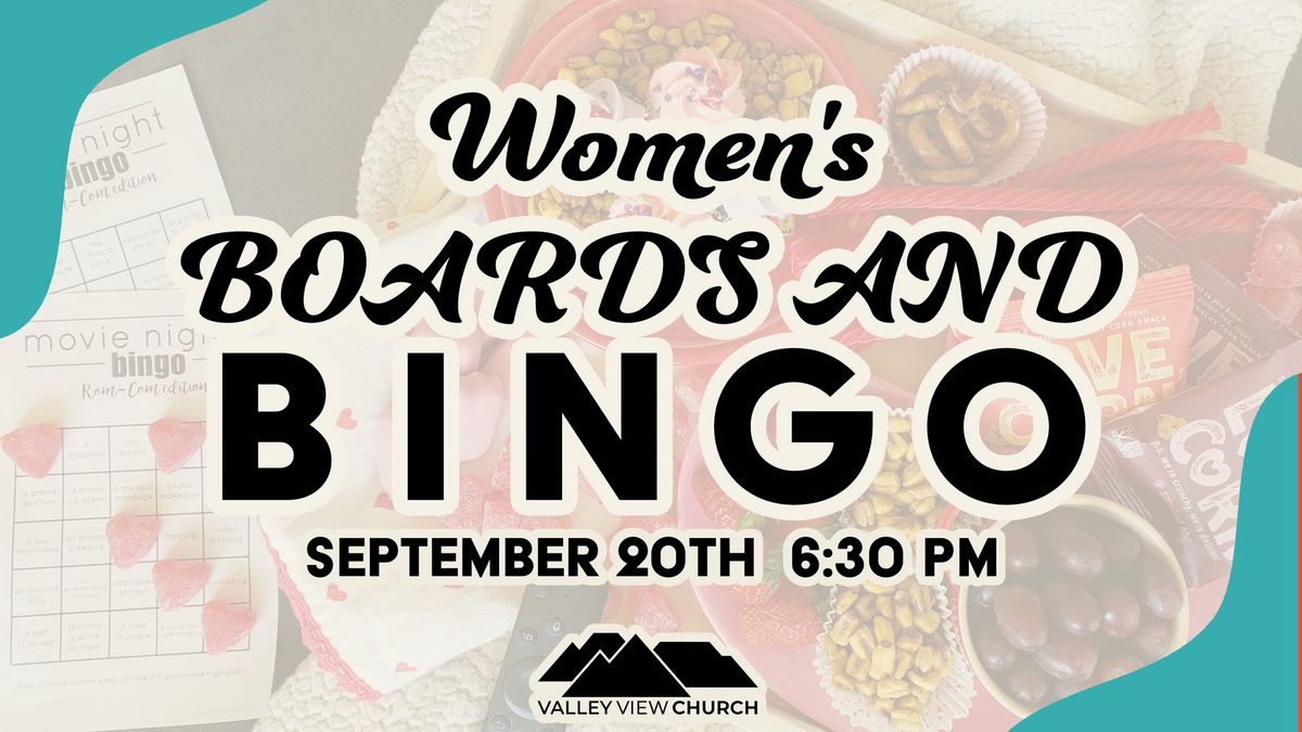 Women\u2019s Boards and Bingo 