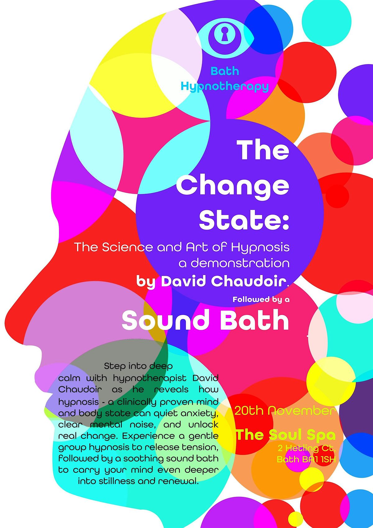 The Change State:The Science and Art of Hypnosis + Sound Bath