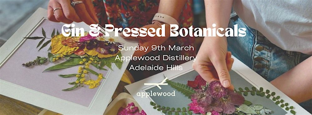 Gin & Pressed Botanical Art Experience