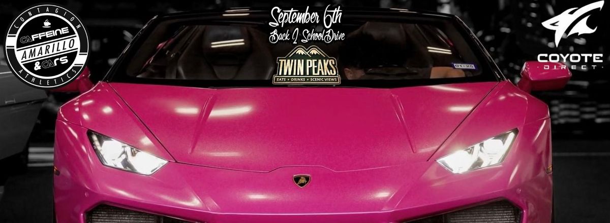 Caffeine & Cars-September-Back to School Drive & Cruise