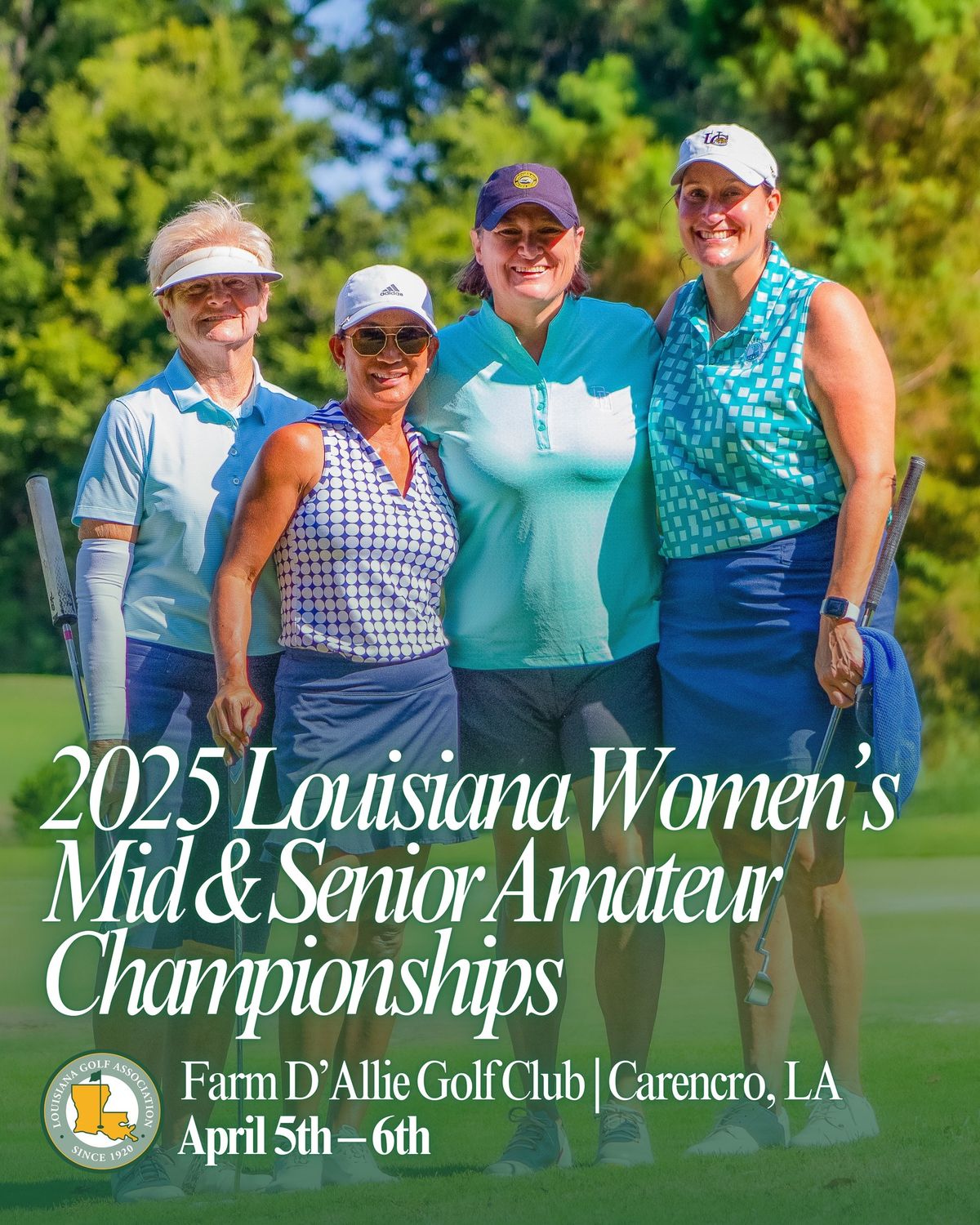 2025 Louisiana Women's Mid & Senior Amateur Championships