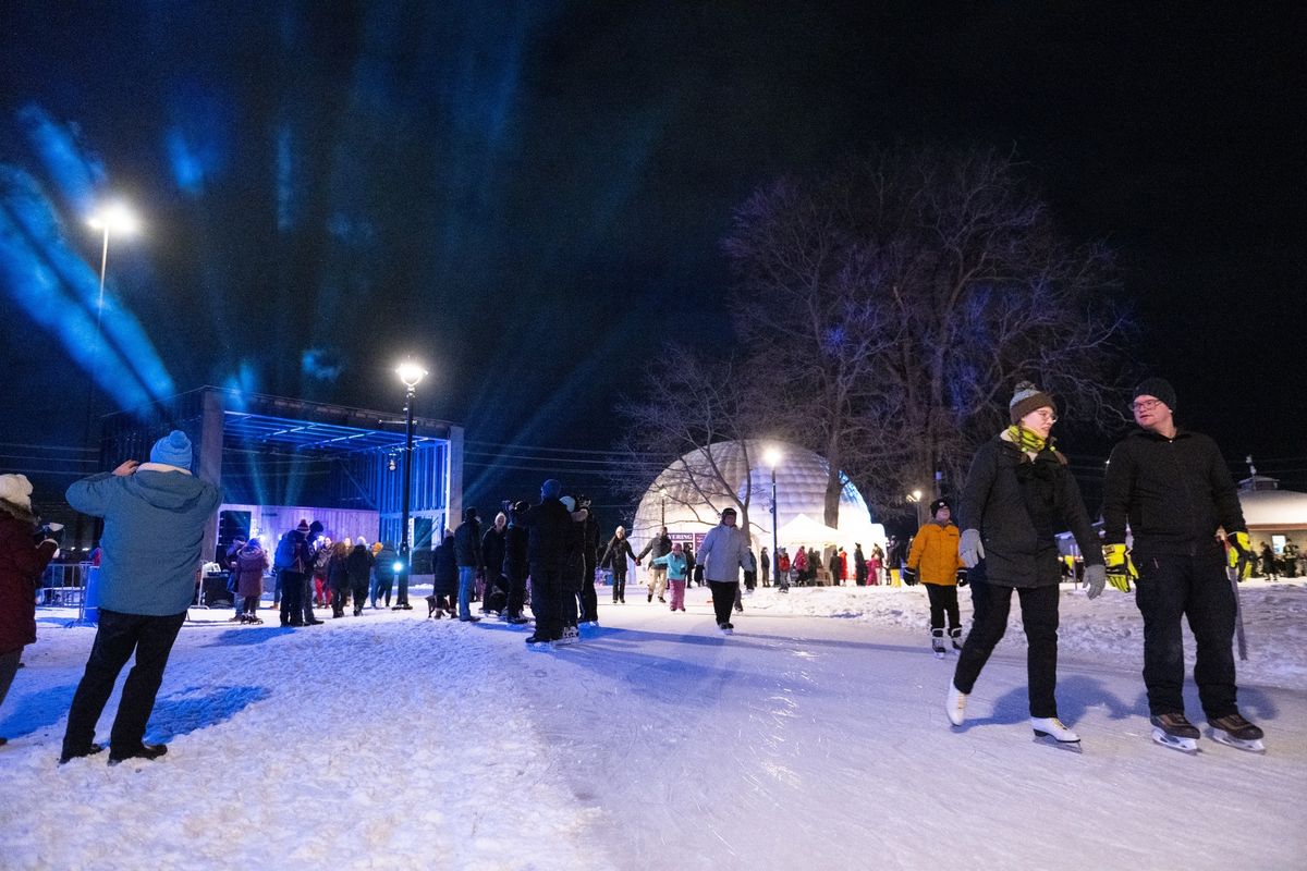 FROSTival Skate and Spin \u2013 DJ Party \/ Patinage en f\u00eate avec un DJ du FROSTival 